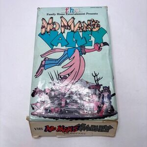 No Mans Valley VHS 1986 Family Home FHE Animated VTG Rare UNTESTED SEE